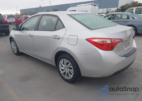 2017 Toyota Corolla Le из США, поврежденный, VIN 5YFBURHE1HP723519